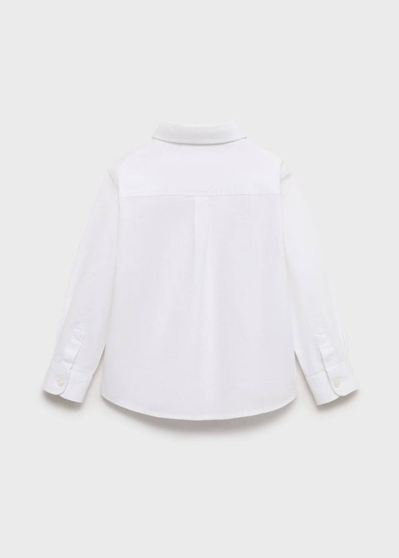 MANGO OXFORDB 17071516-01 MANGO KIDS BABY BOY SHIRT LONG SLEEVE
