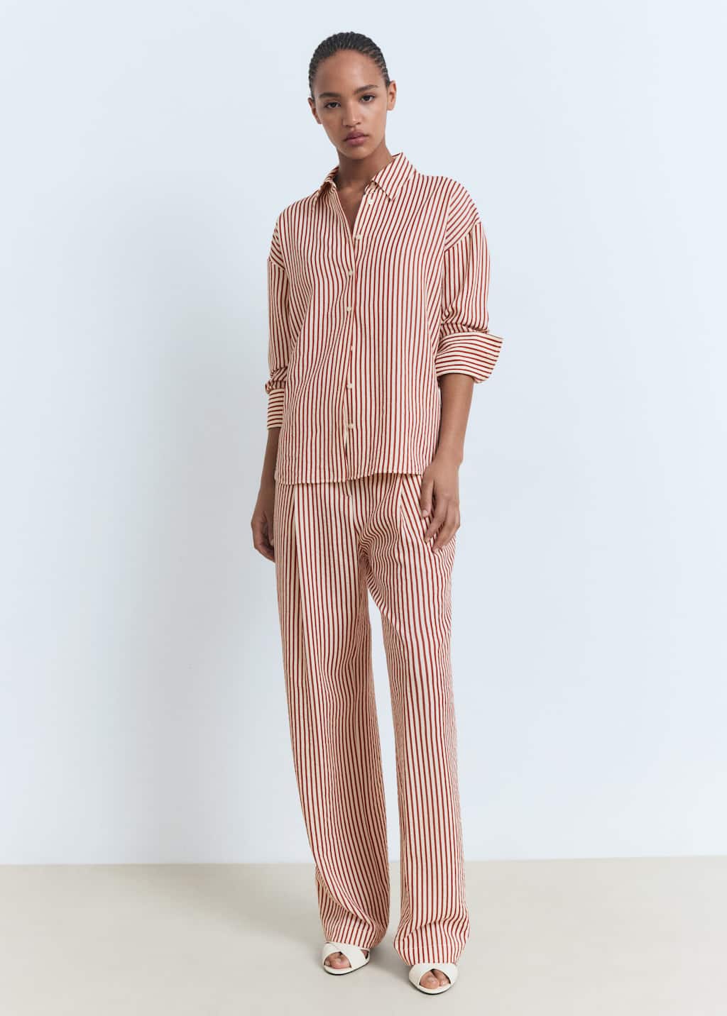 MANGO SAL 17072549-28 MANGO WOMEN SHIRT LONG SLEEVE