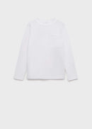 MANGO BASICA1 17072908-01 MANGO KIDS BOY T-SHIRT LONG SLEEVE-1