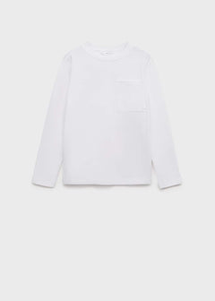MANGO BASICA1 17072908-01 MANGO KIDS BOY T-SHIRT LONG SLEEVE