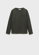 MANGO BASICA1 17072908-49 MANGO KIDS BOY T-SHIRT LONG SLEEVE-3