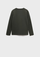 MANGO BASICA1 17072908-49 MANGO KIDS BOY T-SHIRT LONG SLEEVE-6
