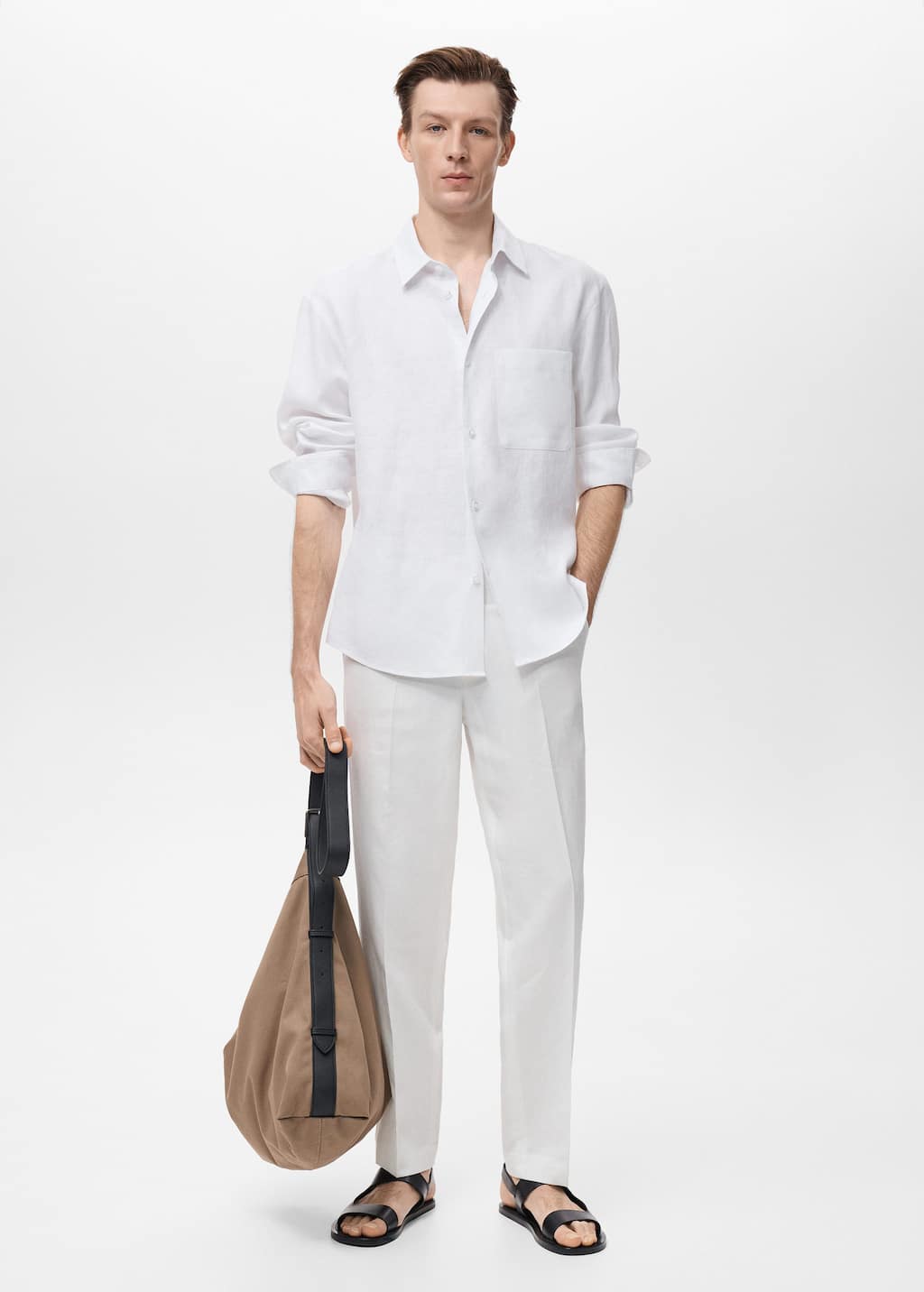 MANGO AMMARE 17072912-02 MANGO MAN SHIRT LONG SLEEVE