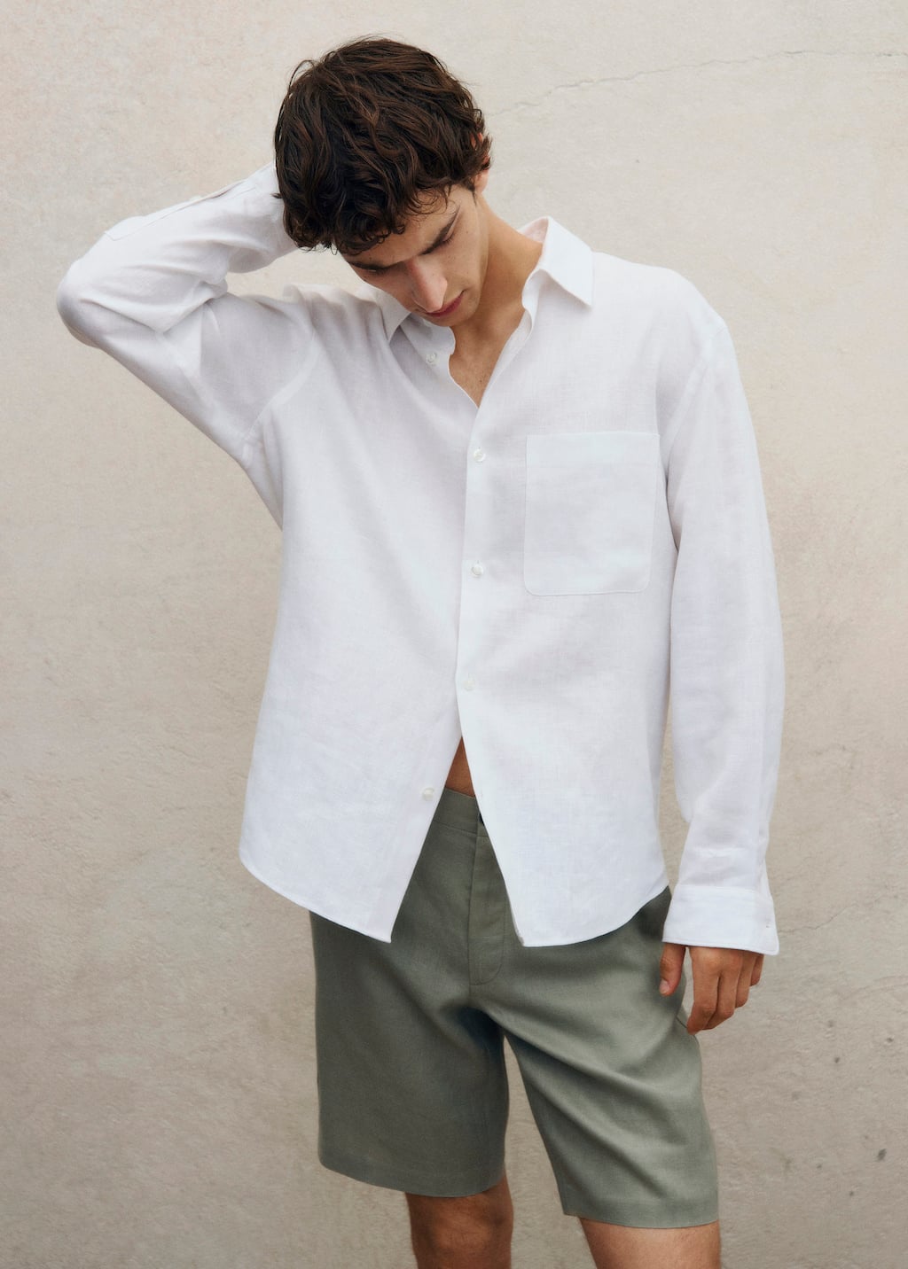 MANGO AMMARE 17072912-02 MANGO MAN SHIRT LONG SLEEVE