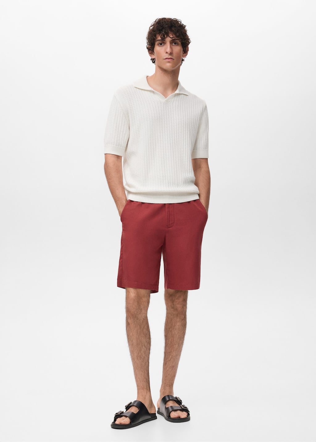 MANGO HONDARRA 17072930-02 MANGO MAN POLO SHIRT