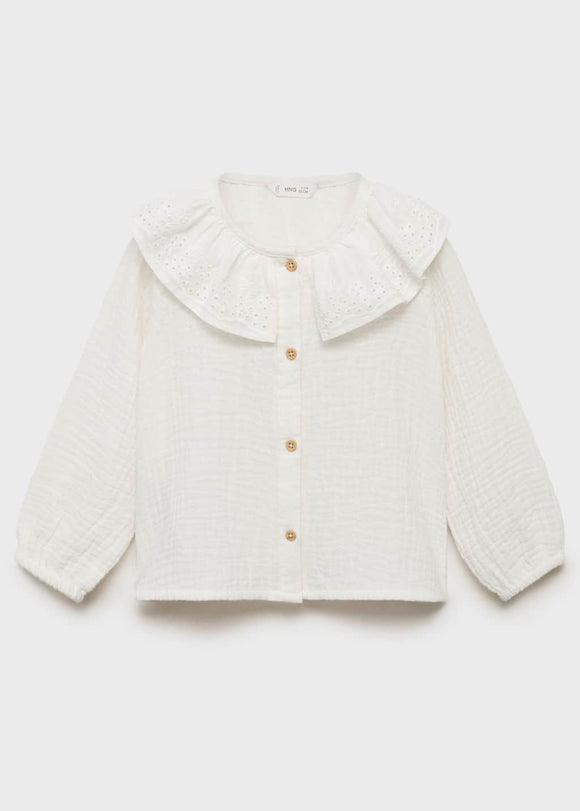 MANGO ISABELLA 17073277-01 MANGO KIDS BABY GIRL BLOUSE