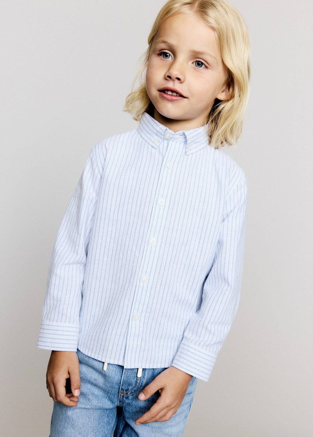 MANGO MARC 17073287-50 MANGO KIDS BABY BOY SHIRT LONG SLEEVE