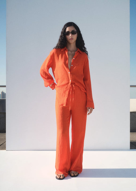 MANGO CARROT 17073328-20 MANGO WOMEN TROUSER