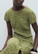 MANGO POMELO 17073793-43 MANGO WOMEN DRESS FULL LENGTH-5