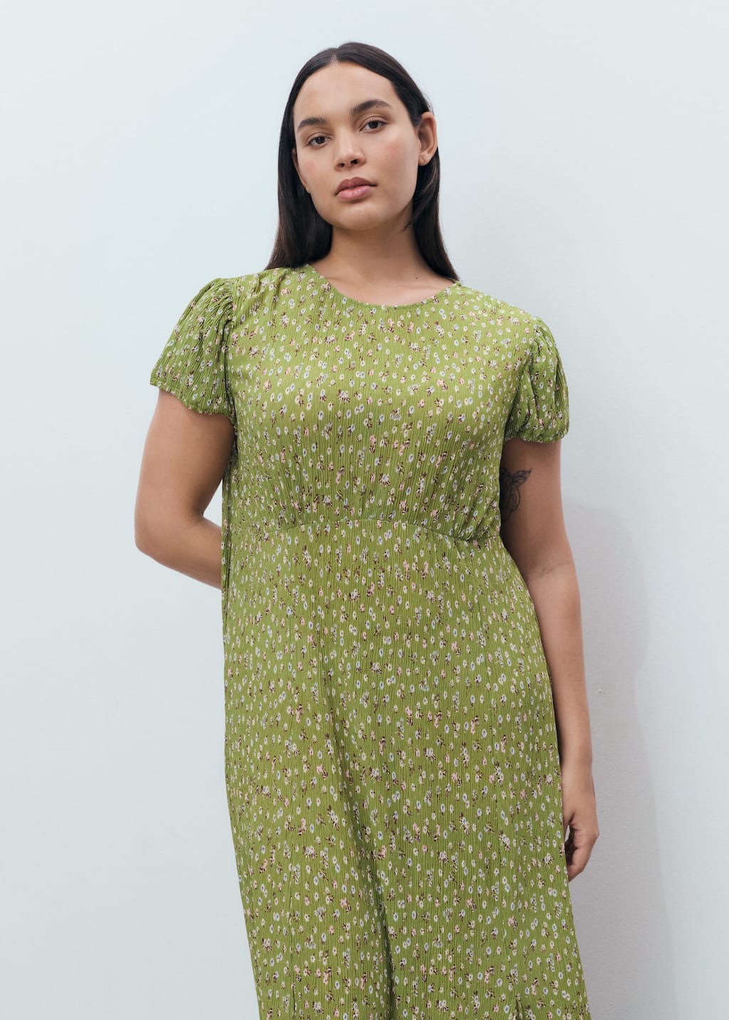 MANGO POMELO 17073793-43 MANGO WOMEN DRESS FULL LENGTH