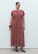 MANGO POMELO 17073793-78 MANGO WOMEN DRESS FULL LENGTH-5