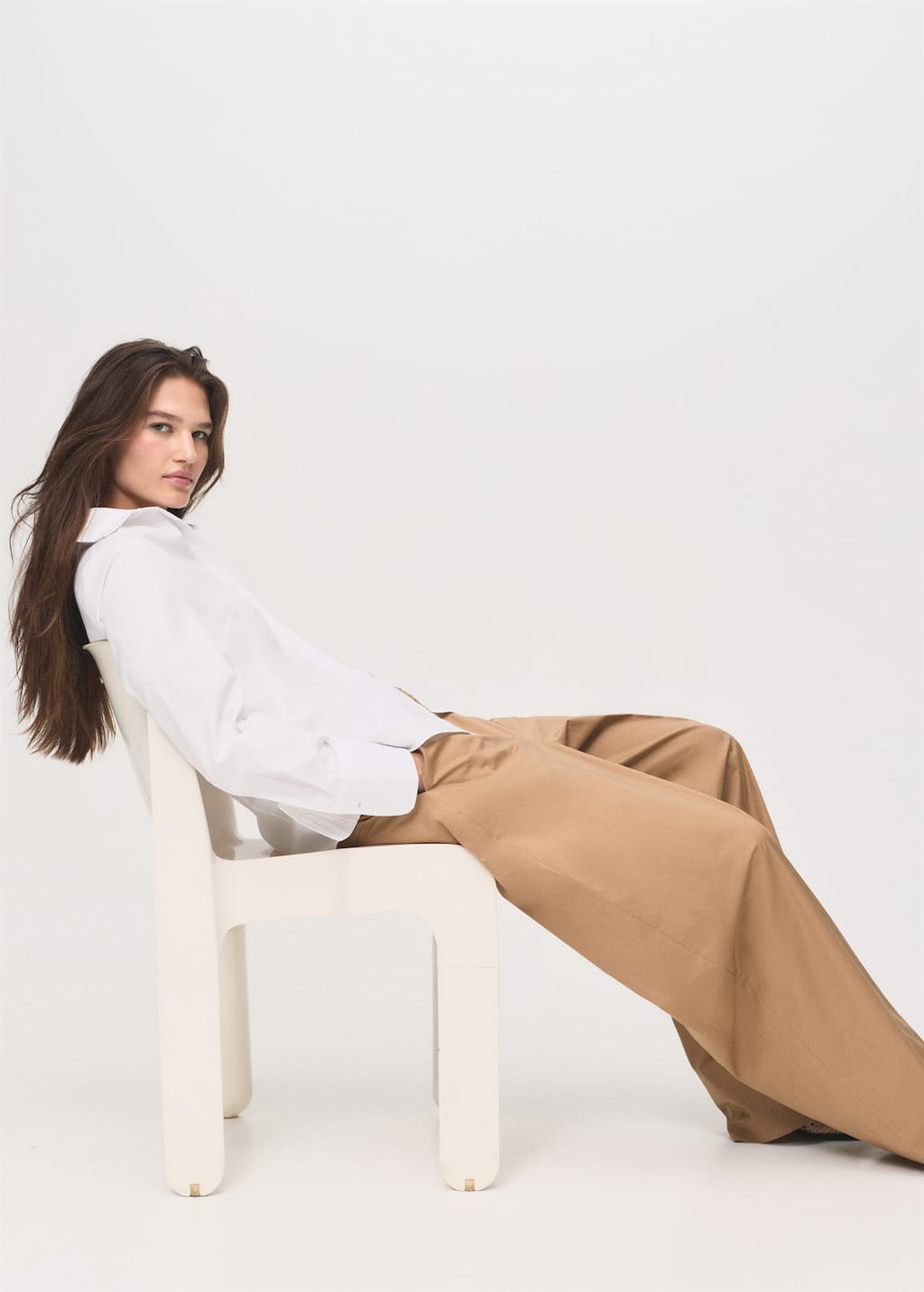 MANGO SOFIA 17074070-01 MANGO WOMEN SHIRT LONG SLEEVE