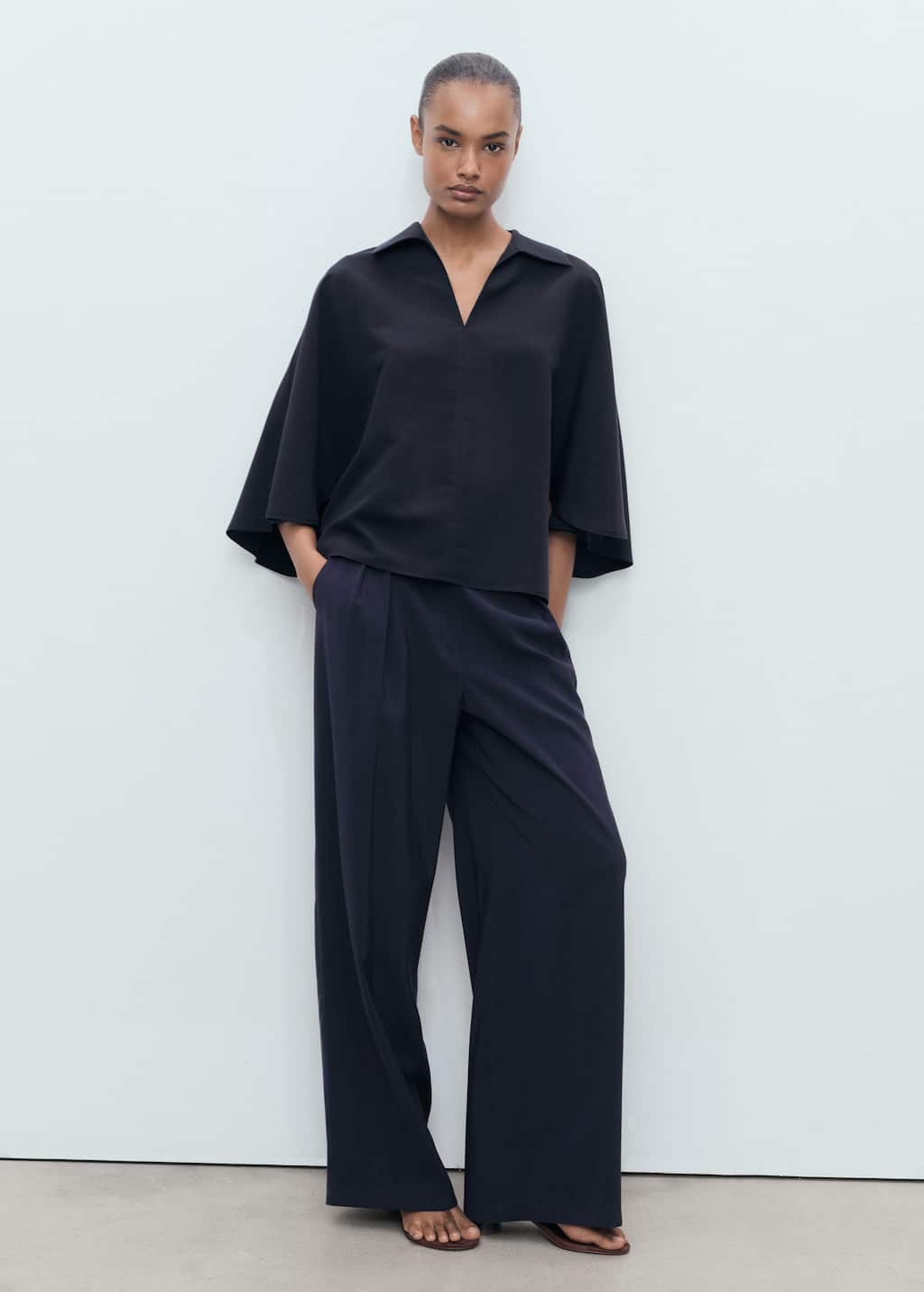 MANGO MOMO-A 17074087-56 MANGO WOMEN TROUSER