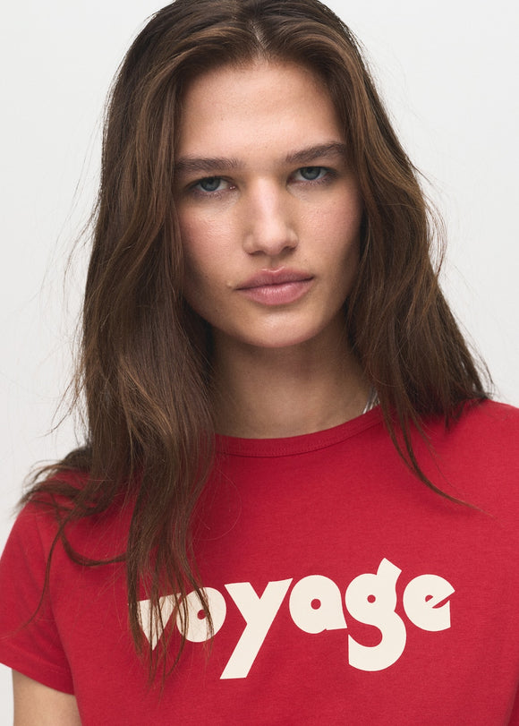 MANGO ILUSTRA 17074088-70 MANGO WOMEN T-SHIRT SHORT SLEEVE