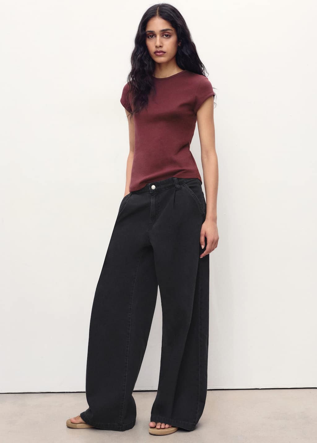 MANGO JANI 17074095-78 MANGO WOMEN T-SHIRT SHORT SLEEVE