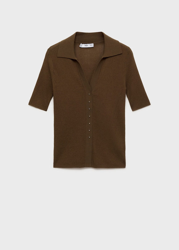 MANGO MOCHA 17074102-32 MANGO WOMEN SWEATER