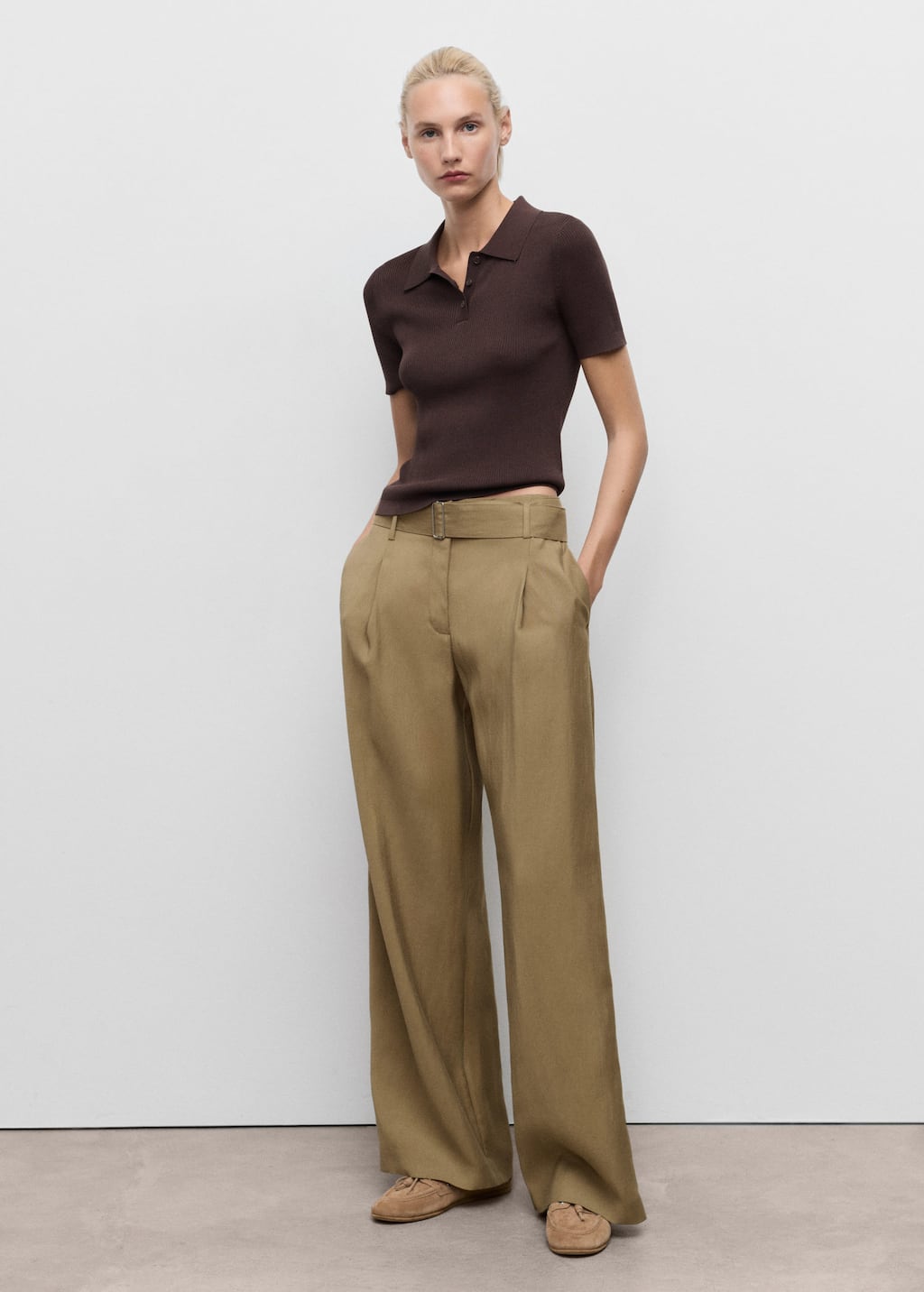 MANGO LIRICA 17074409-36 MANGO WOMEN TROUSER