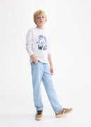 MANGO UTAH1 17074417-01 MANGO KIDS BOY T-SHIRT LONG SLEEVE-1