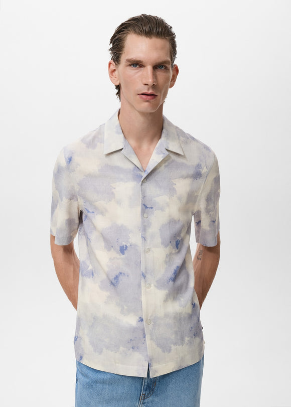 MANGO NOE 17074447-06 MANGO MAN SHIRT SHORT SLEEVE