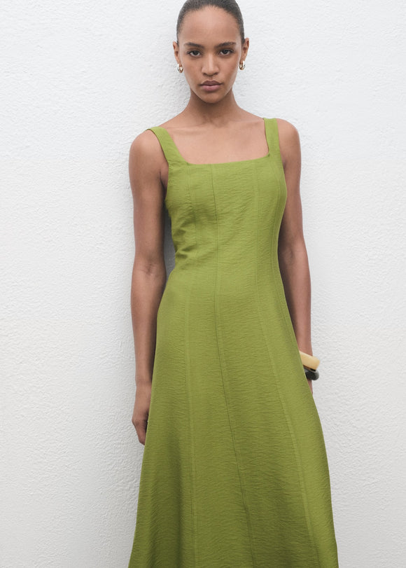 MANGO ROBERTS 17074788-43 MANGO WOMEN DRESS FULL LENGTH