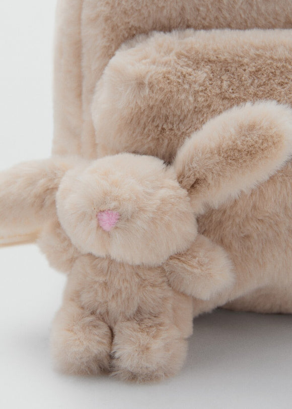 MANGO FUR 17075143-07 MANGO KIDS BABY GIRL BACKPACK