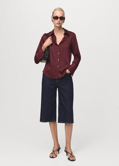 MANGO IDEALE 17075801-78 MANGO WOMEN SHIRT LONG SLEEVE