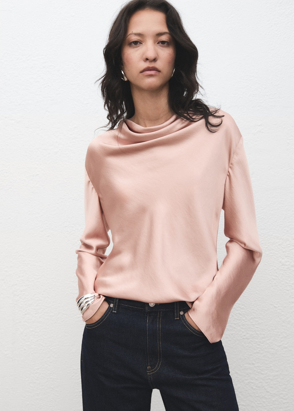 MANGO MARTO 17075804-83 MANGO WOMEN BLOUSE