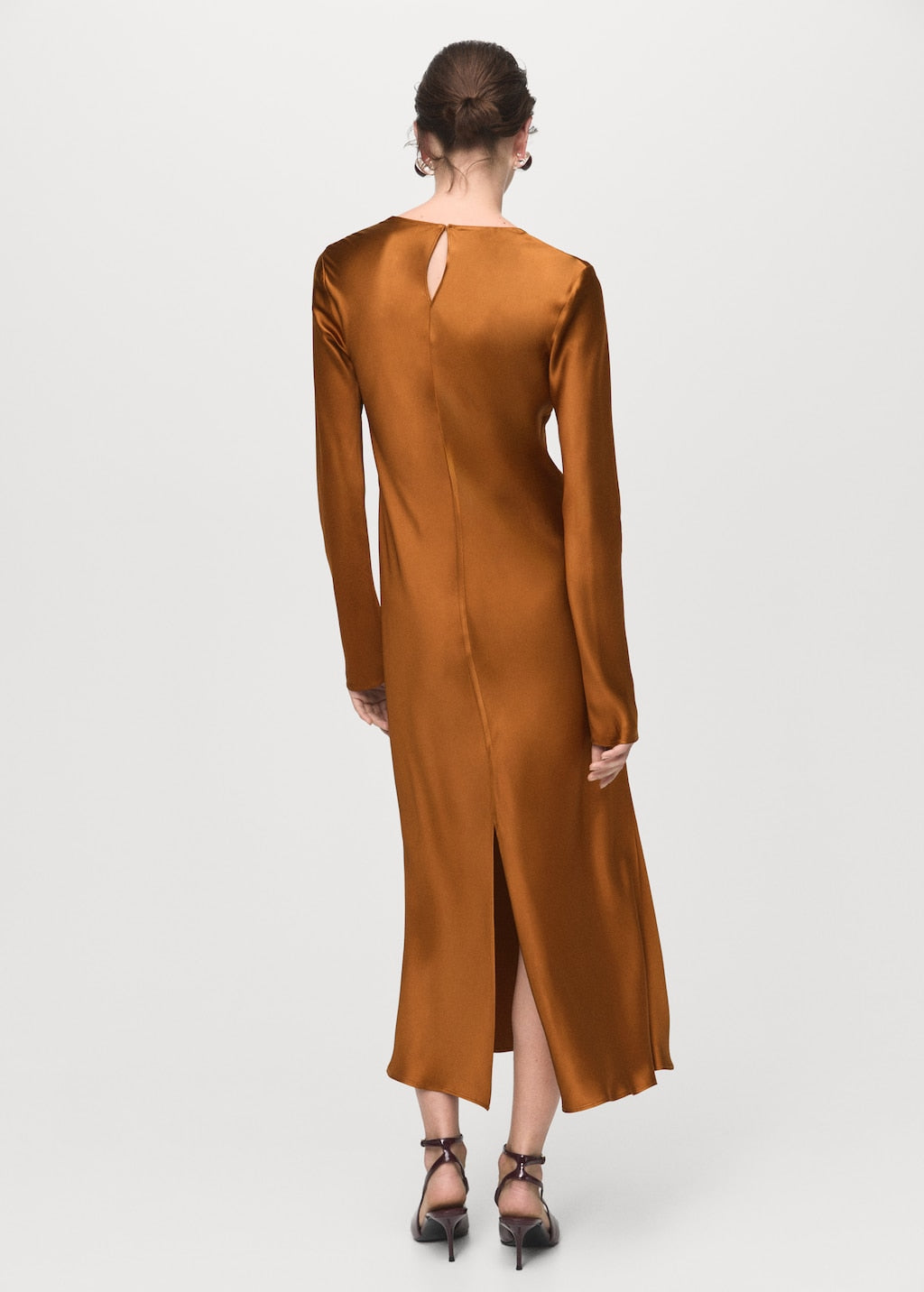 MANGO TAYLER-W 17075810-16 MANGO WOMEN DRESS FULL LENGTH