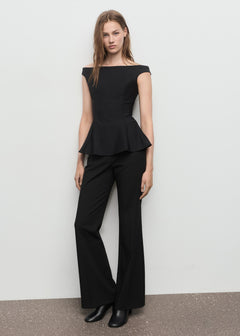 MANGO PEPLI 17075826-99 MANGO WOMEN TOP