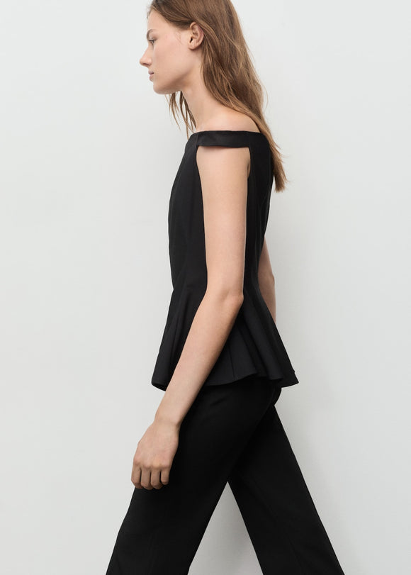 MANGO PEPLI 17075826-99 MANGO WOMEN TOP