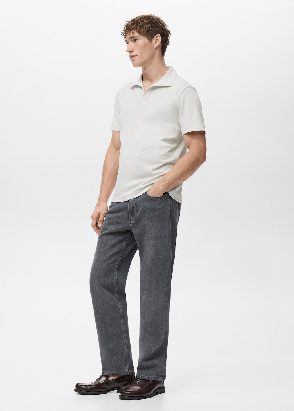 MANGO TAG 17075830-03 MANGO MAN POLO SHIRT