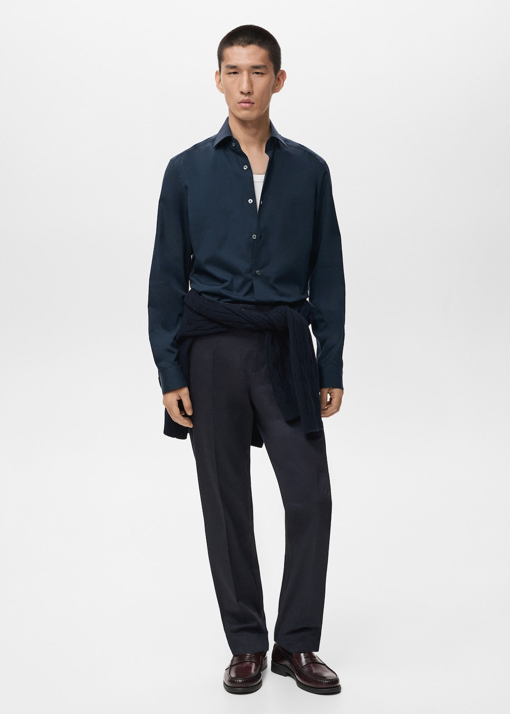 MANGO BILBAO 17075979-56 MANGO MAN SHIRT LONG SLEEVE