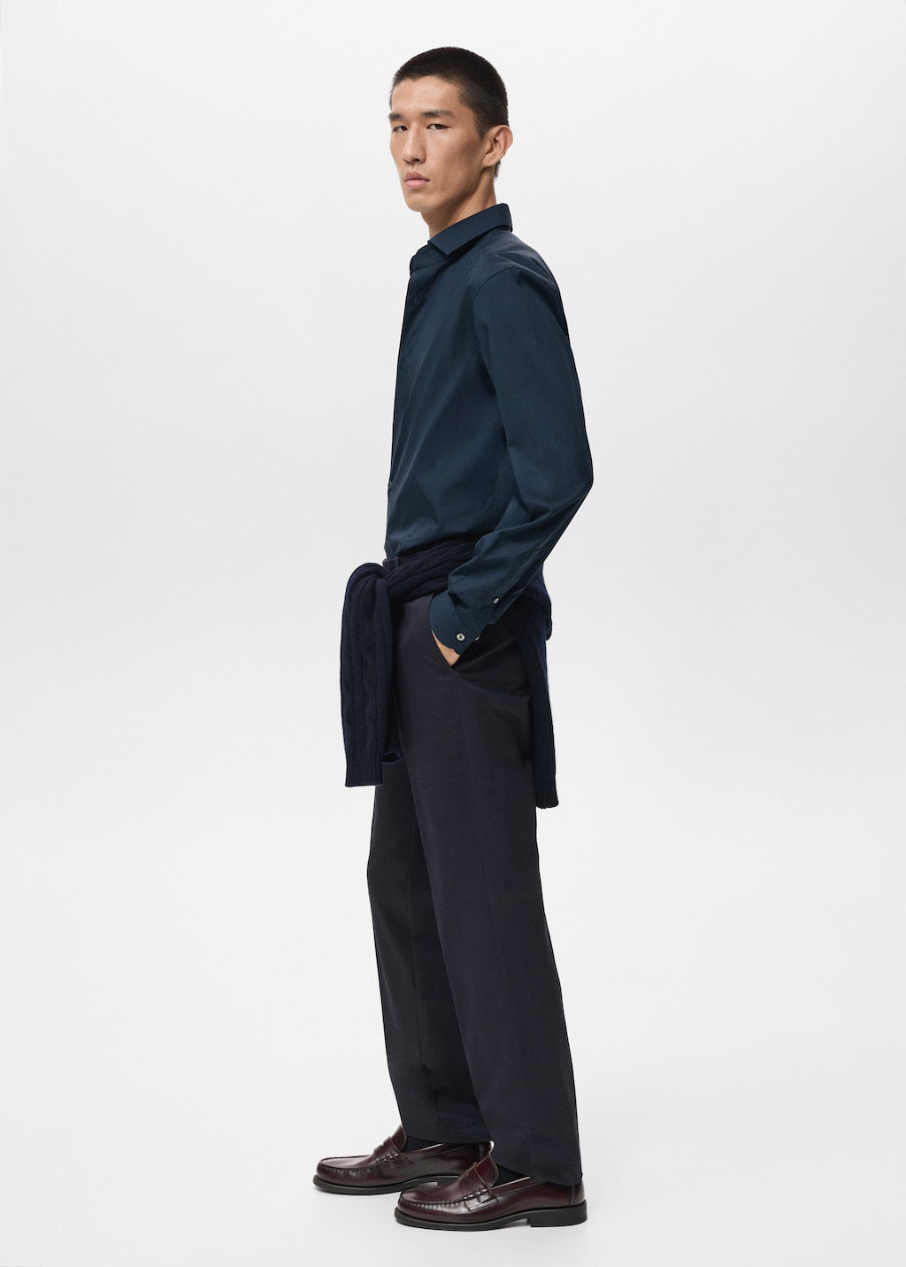 MANGO BILBAO 17075979-56 MANGO MAN SHIRT LONG SLEEVE