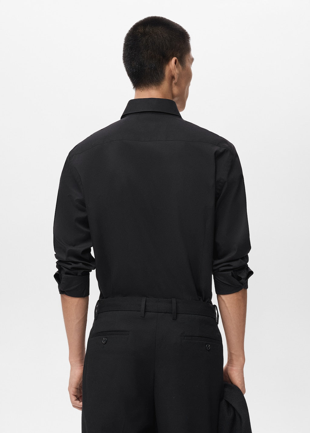 MANGO BILBAO 17075979-99 MANGO MAN SHIRT LONG SLEEVE