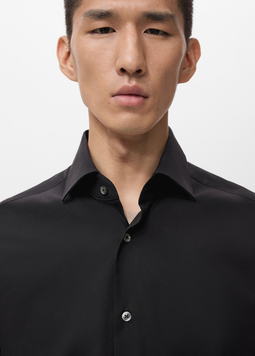 MANGO BILBAO 17075979-99 MANGO MAN SHIRT LONG SLEEVE