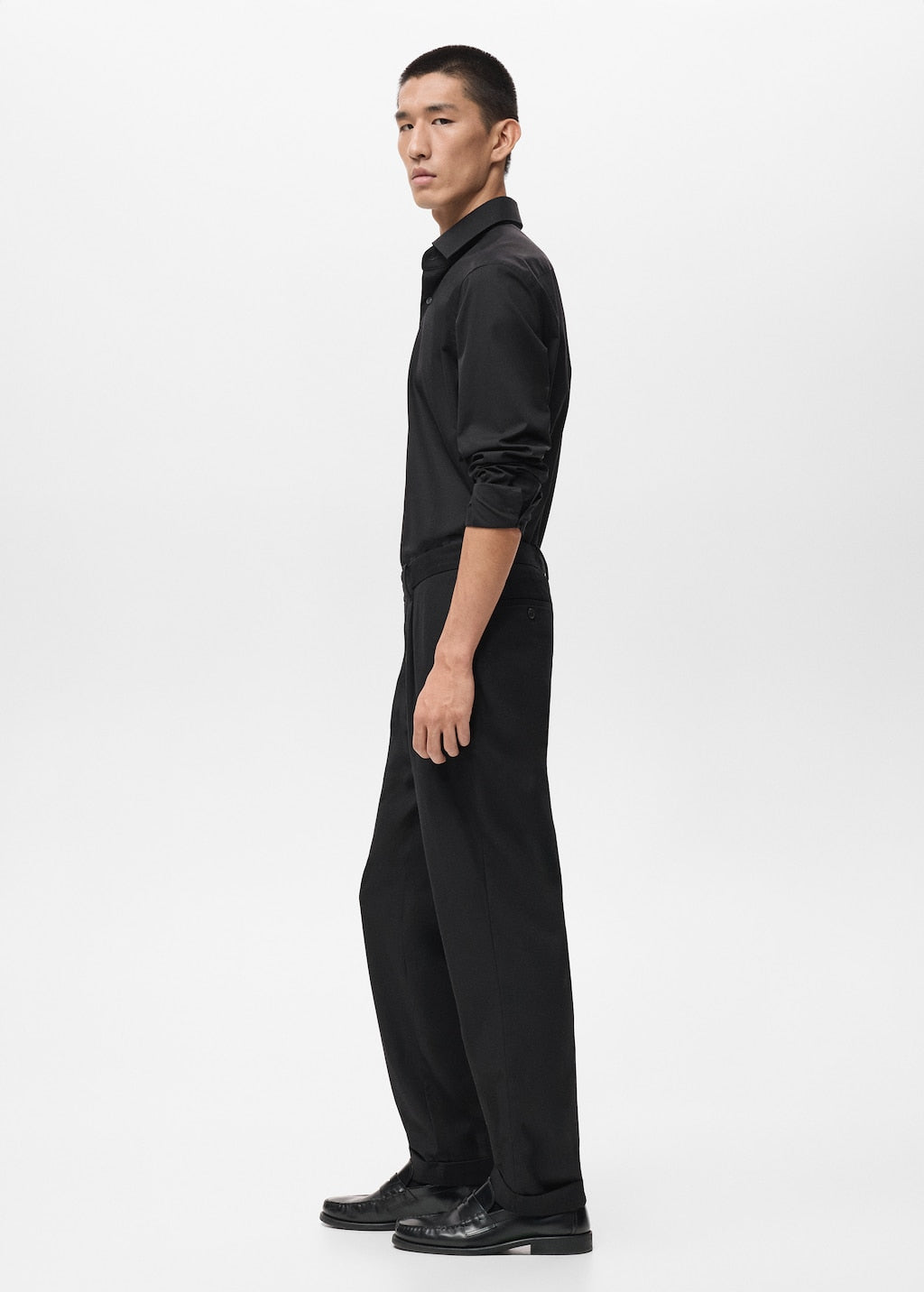 MANGO BILBAO 17075979-99 MANGO MAN SHIRT LONG SLEEVE