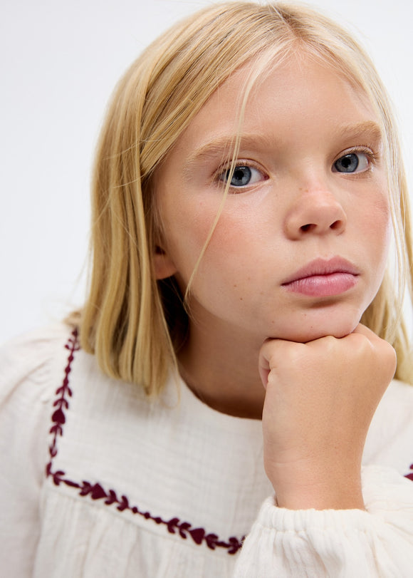 MANGO ALI 17076724-01 MANGO KIDS GIRL BLOUSE