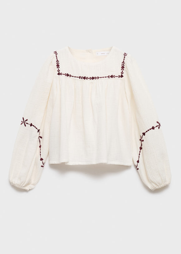 MANGO ALI 17076724-01 MANGO KIDS GIRL BLOUSE