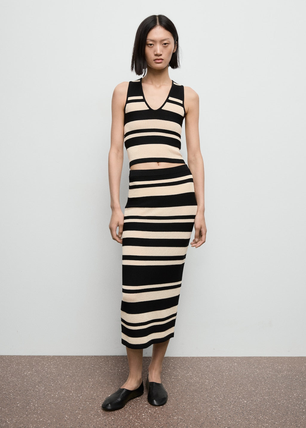MANGO NOEMI-W 17076728-99 MANGO WOMEN SKIRT