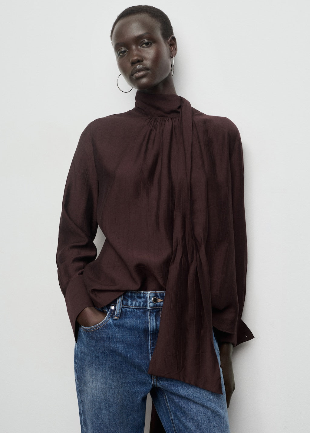MANGO STUT 17077800-30 MANGO WOMEN BLOUSE
