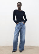 MANGO LILOCA 17077807-57 MANGO WOMEN T-SHIRT SHORT SLEEVE-1