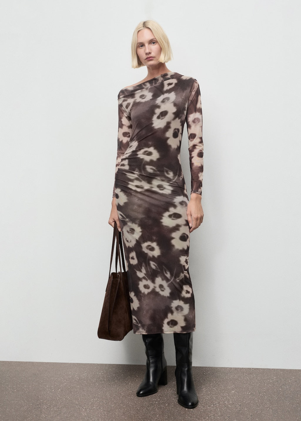 MANGO AMAIA 17077814-30 MANGO WOMEN DRESS FULL LENGTH