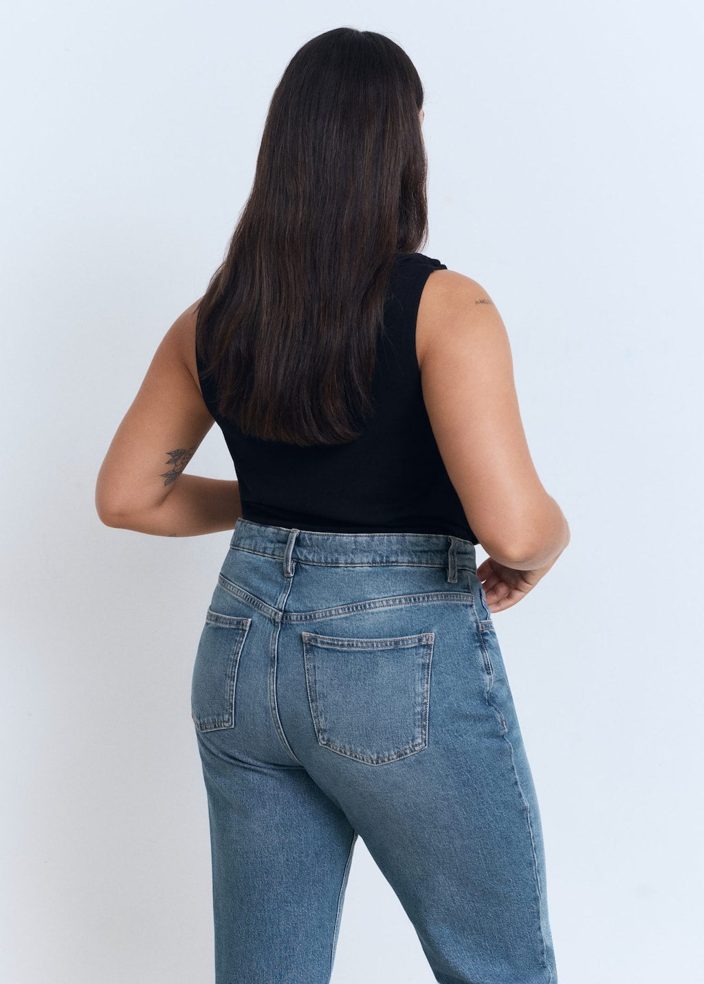 MANGO NEWMOM 17079405-TM MANGO WOMEN DENIM JEANS