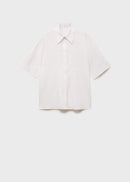 MANGO PAI 17081133-02 MANGO WOMEN SHIRT SHORT SLEEVE-3