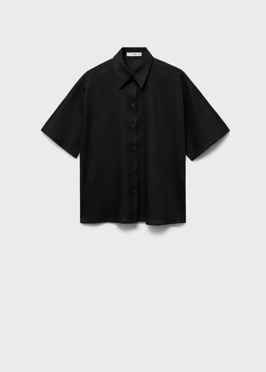 MANGO PAI 17081133-99 MANGO WOMEN SHIRT SHORT SLEEVE