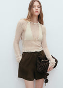 MANGO BOGOTA 17081171-37 MANGO WOMEN SHORT-4