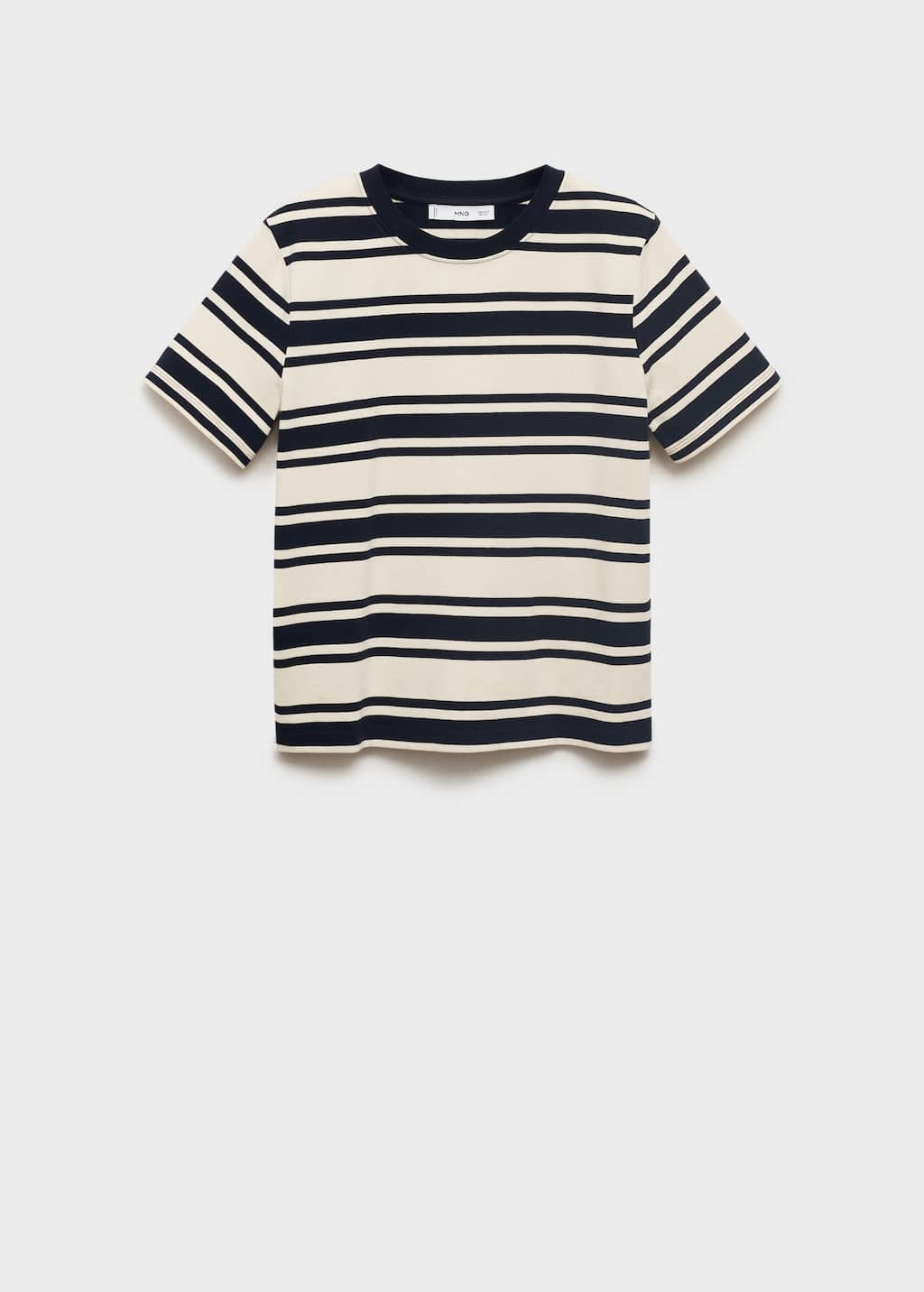 MANGO CONTRI-H 17081173-05 MANGO WOMEN T-SHIRT SHORT SLEEVE