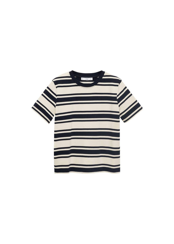 MANGO CONTRI-H 17081173-05 MANGO WOMEN T-SHIRT SHORT SLEEVE