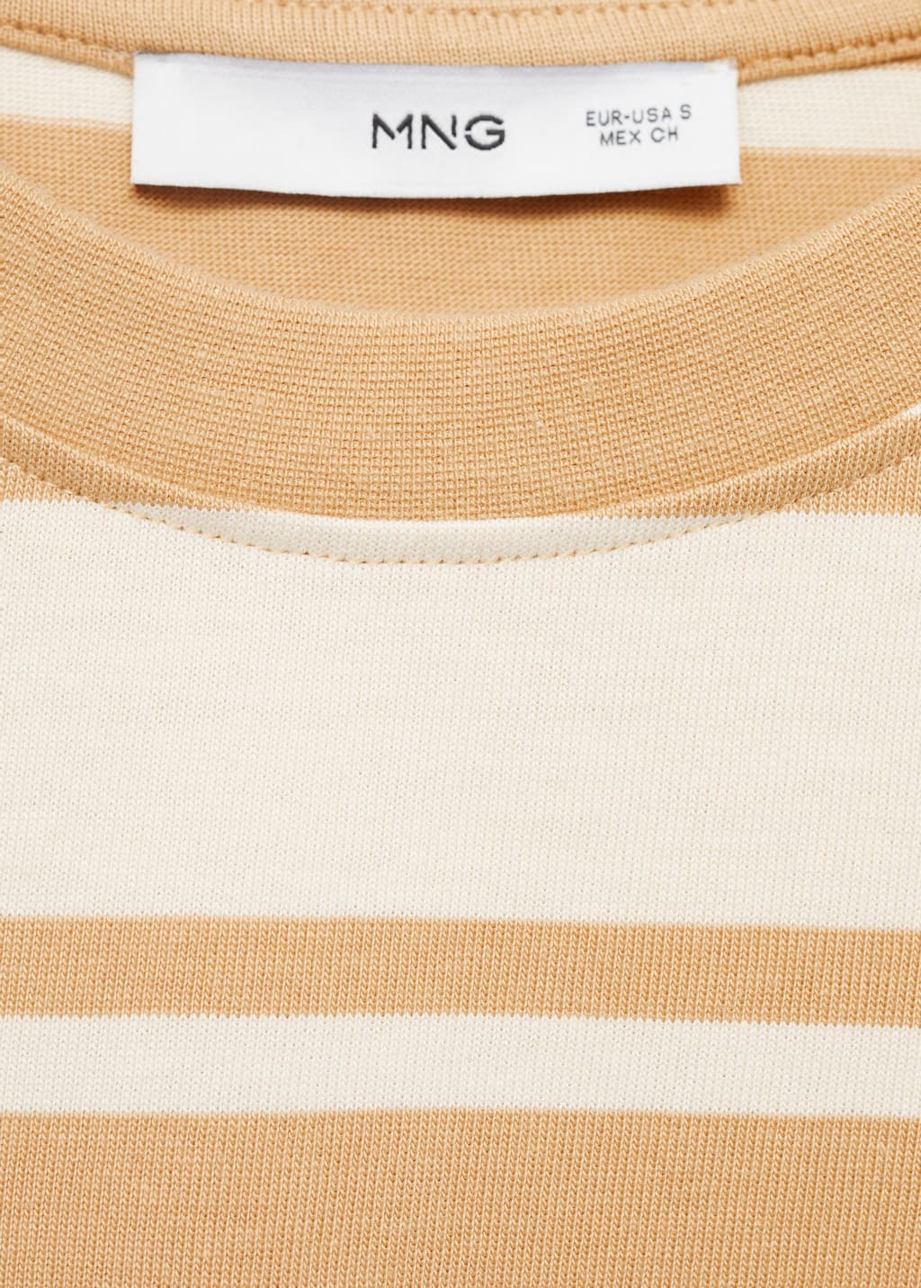 MANGO CONTRI-H 17081173-30 MANGO WOMEN T-SHIRT SHORT SLEEVE
