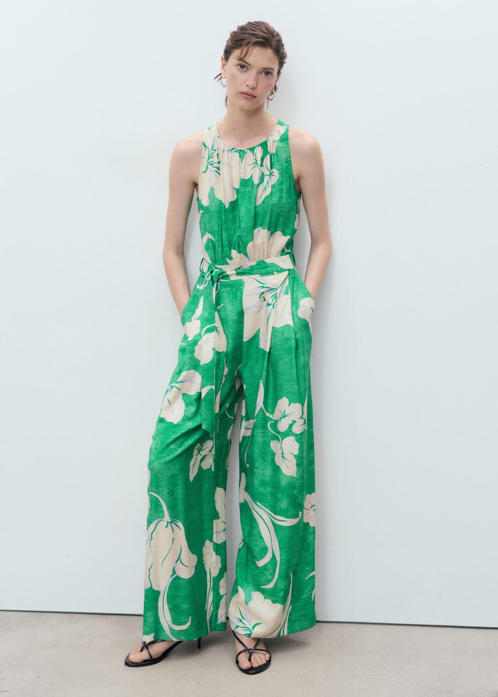 MANGO KNOT 17081186-43 MANGO WOMEN JUMPSUIT